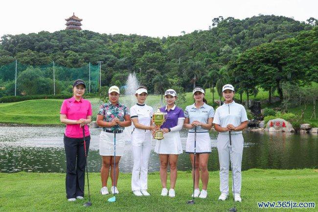 杰克鱼广东女子公开赛开幕照